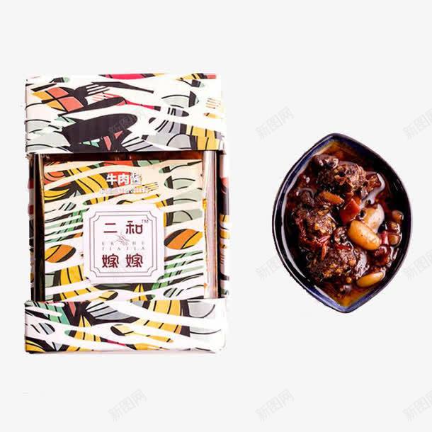 创意包装的牛肉酱png免抠素材_88icon https://88icon.com 创意 包装 牛肉酱 碟子 食物 黑色