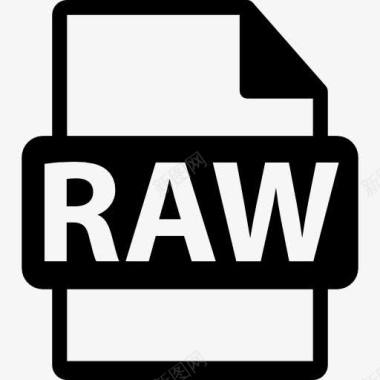 RAW格式原文件格式符号图标图标