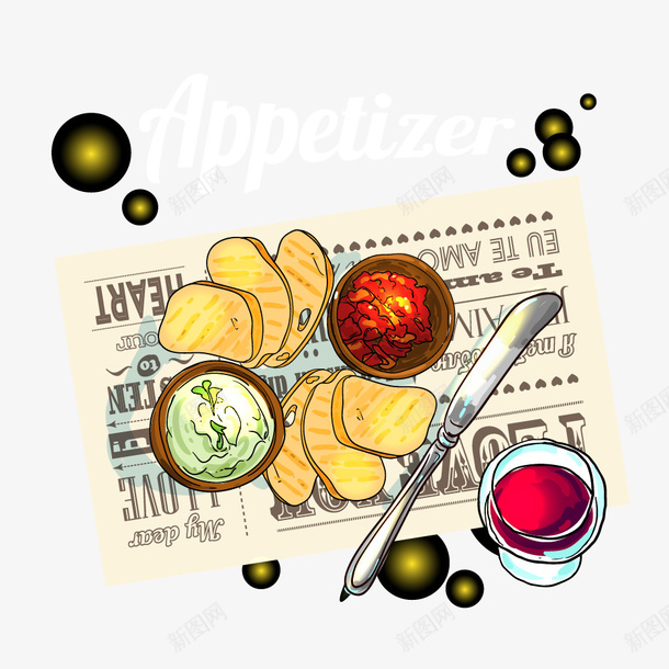 餐饮摆盘矢量图ai免抠素材_88icon https://88icon.com 手绘 摆盘 简笔 餐饮 矢量图