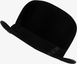 黑绅士帽素材