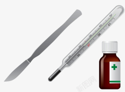 探针刀与药高清图片