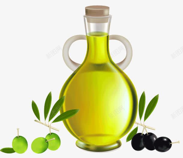 精美橄榄油png免抠素材_88icon https://88icon.com 橄榄油油瓶油橄榄食用油烹饪特级优质