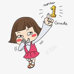 可爱的女孩素材