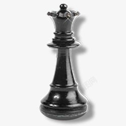 黑棋子黑棋子国际象棋高清图片