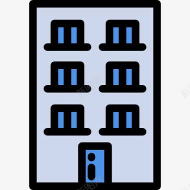 办公室样机建筑图标图标