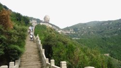 蒙山大佛景区素材