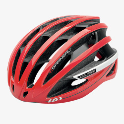 红色质感装饰自行车头盔素材