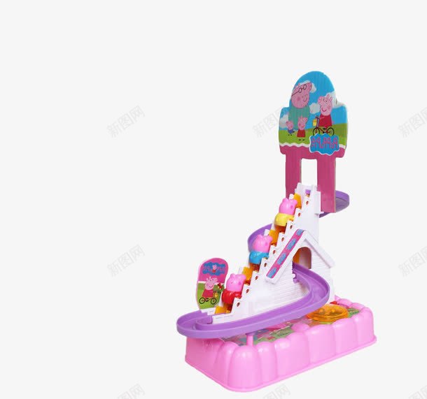 幼儿园儿童滑梯png免抠素材_88icon https://88icon.com 产品实物 儿童 滑梯 玩乐 设施
