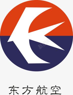 企业图标矢量图东方航空logo图标图标