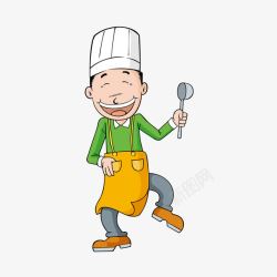 卡通厨师素材