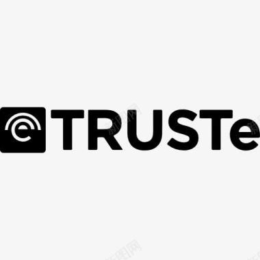 书店商标TRUSTe的支付图标图标