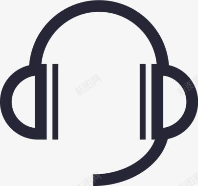 咨询在线客服联系客服矢量图图标图标