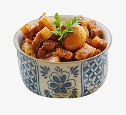 卤肉饭素材
