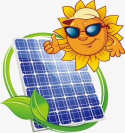 太阳能产品展板产品实物太阳能板高清图片