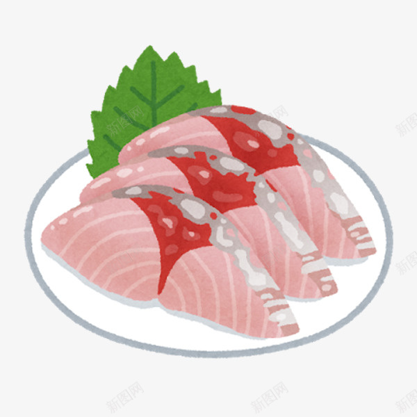 三文鱼食物png免抠素材_88icon https://88icon.com 三文鱼 卡通 手绘 美食 食物