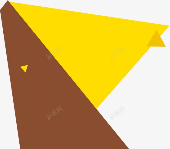 简约几何形状黄色咖啡色png免抠素材_88icon https://88icon.com 几何 咖啡色 形状 简约 黄色