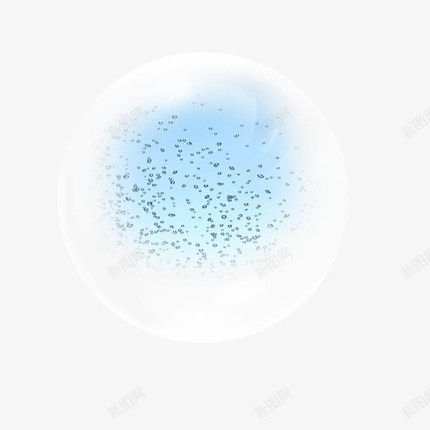 气泡png免抠素材_88icon https://88icon.com 发光 圆形 气泡 水泡 透明