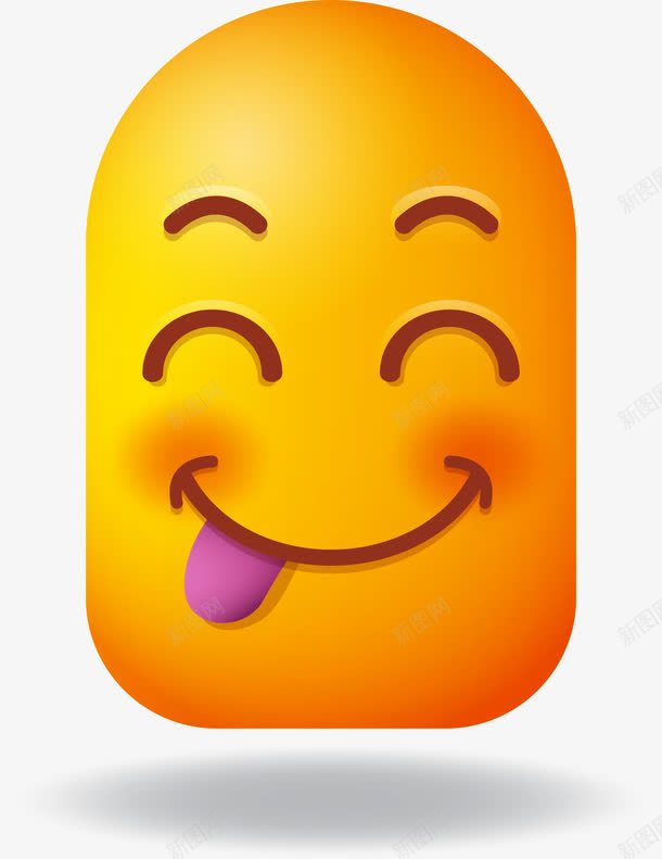 吐舌头害羞png免抠素材_88icon https://88icon.com emoji 卡通 吐舌头 嘴馋 大黄脸 害羞 表情包