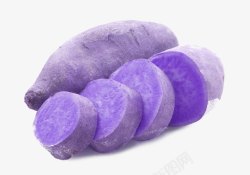 紫色红薯素材