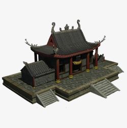 古建筑中国风装饰素材