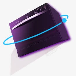 紫色科技微波炉电商png免抠素材_88icon https://88icon.com 微波炉 科技 紫色
