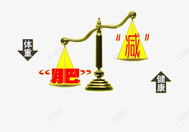 减肥艺术字png免抠素材_88icon https://88icon.com 体重 健康 减肥艺术字 秤