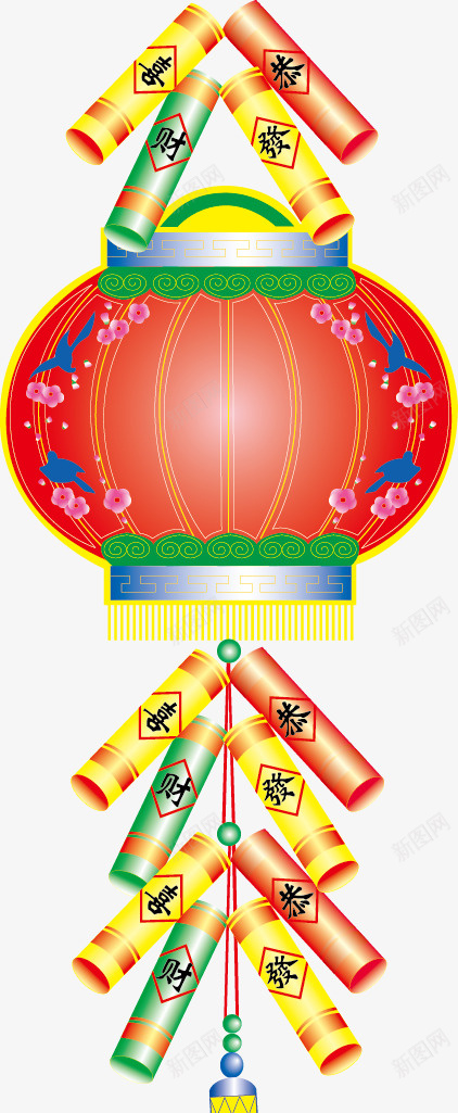 灯笼矢量图ai免抠素材_88icon https://88icon.com 免费png 喜庆 喜庆素材 灯笼 矢量图片 矢量插图 节日 矢量图