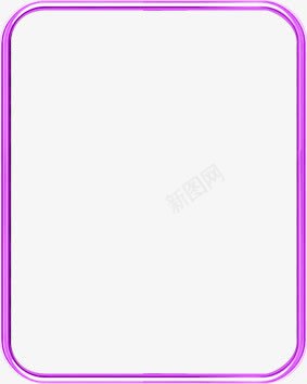 紫色亮光卡通边框png免抠素材_88icon https://88icon.com 亮光 卡通 紫色 边框