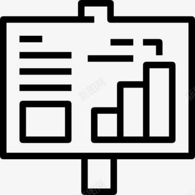 网络财务图表图标图标