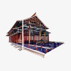中国古典皇宫建筑素材