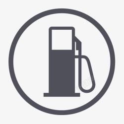 燃料气汽油油站灰色应用类型素材