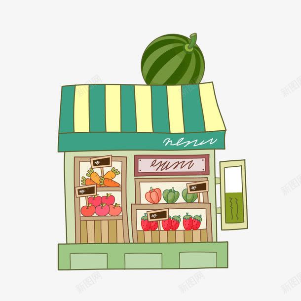 手绘水果店png免抠素材_88icon https://88icon.com 手绘水果 水果 水果店 食物