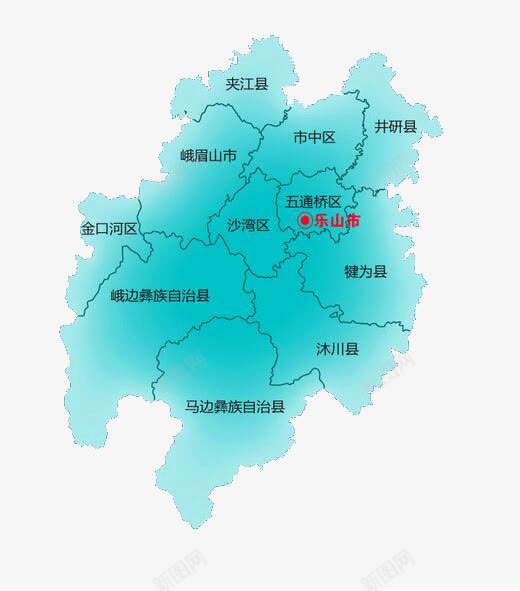 四川乐山市地图png免抠素材_88icon https://88icon.com 乐山市 乐山市地图 四川地图 四川省地图 地图