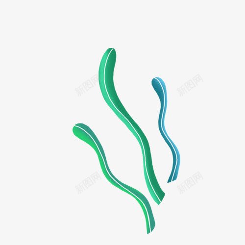 海带png免抠素材_88icon https://88icon.com 彩带 彩色海带 海带 海里植物 漂浮 飘带