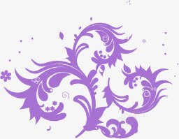 温暖紫色花朵背景png免抠素材_88icon https://88icon.com 温暖 紫色 背景 花朵
