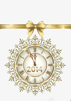 华表新年倒计时钟表背景素材