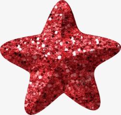 红色五角星素材