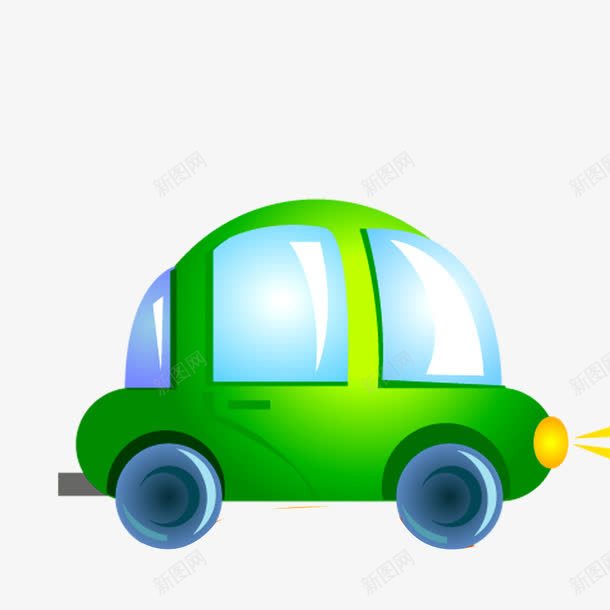 卡通小轿车png免抠素材_88icon https://88icon.com 卡通汽车 小汽车 手绘小轿车