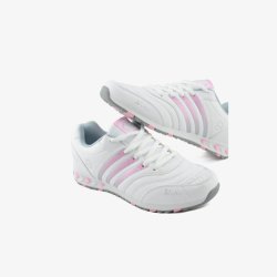 白色运动鞋粉色素材