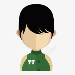 时尚小清新可爱人物矢量图素材