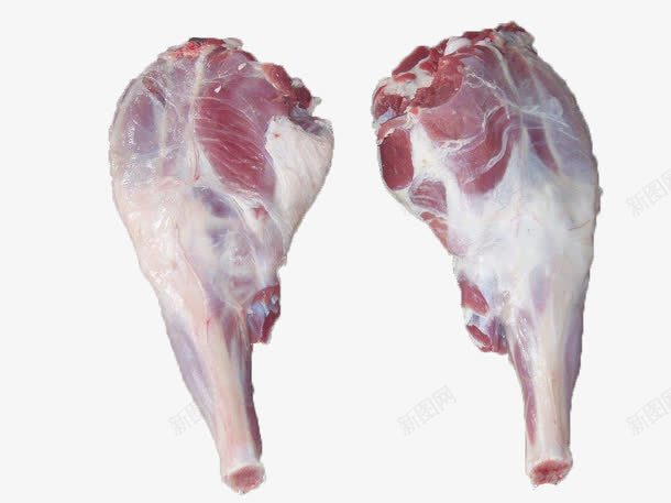 两只羊腿png免抠素材_88icon https://88icon.com 羊肉 羊腿 肉类 食物
