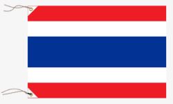 泰国国旗标签素材
