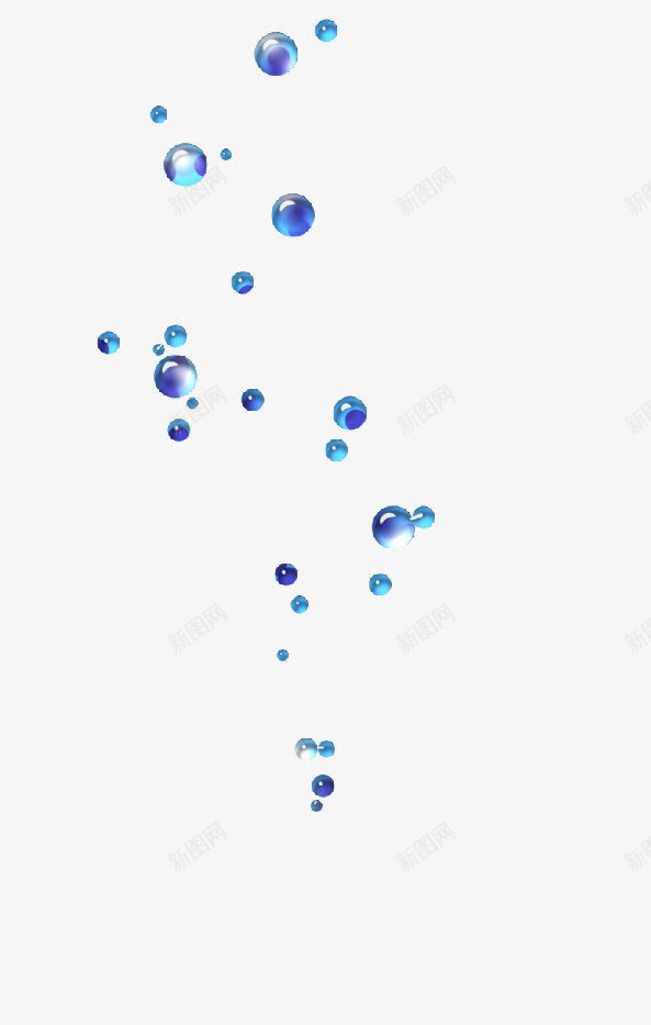 漂浮的漂亮蓝色珠子png免抠素材_88icon https://88icon.com 漂亮 漂浮 珠子 蓝色