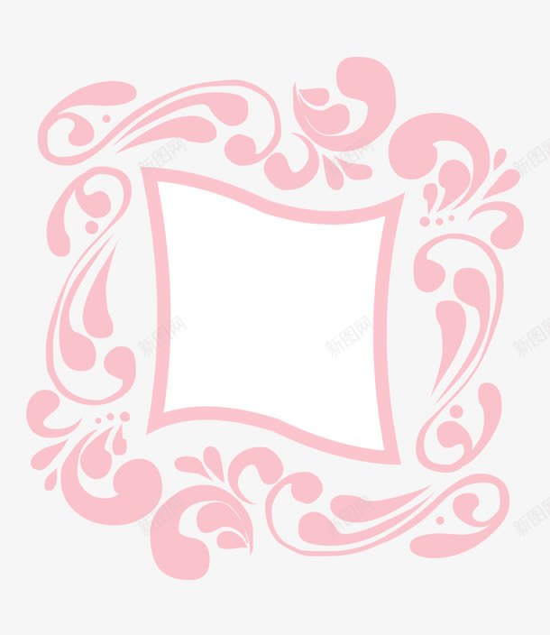 花纹标题边框png免抠素材_88icon https://88icon.com 标志 标签 花纹