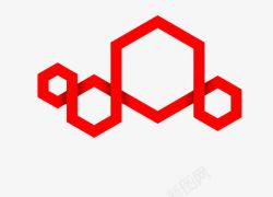 创意六边形装饰素材