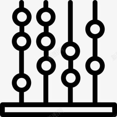 数学的原因算盘图标图标