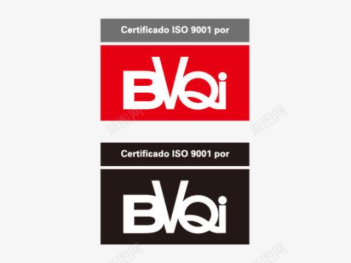 认证BVQI矢量图图标图标