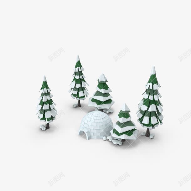 雪树圣诞树圣诞雪树树png免抠素材_88icon https://88icon.com 圣诞树 圣诞雪树 树 雪树