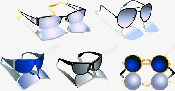 眼镜墨镜png免抠素材_88icon https://88icon.com 墨镜 太阳镜 眼镜 近视镜 镜框