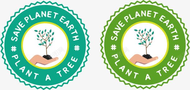 保护树木拯救地球插图png免抠素材_88icon https://88icon.com 保护树木 植树